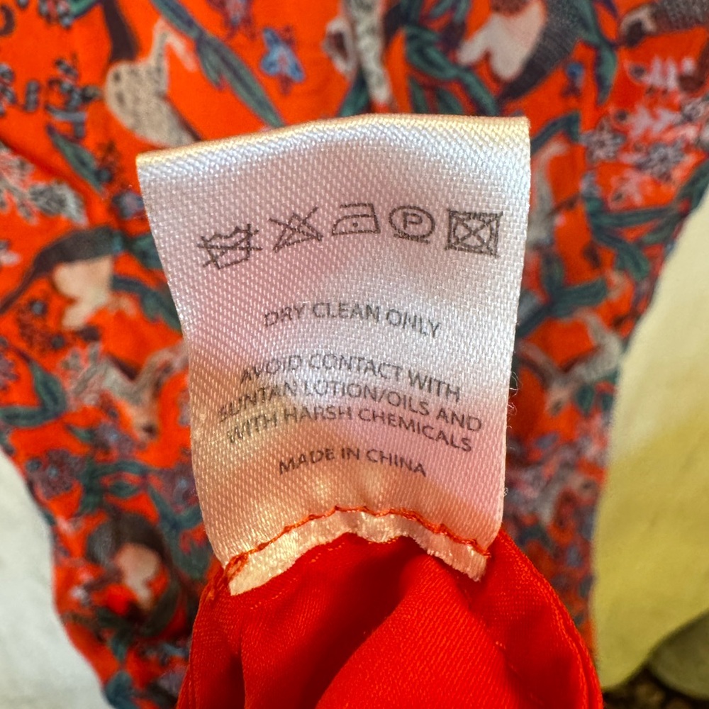 SALONI Tamara B Maxi Dress Gown in Ruby Jungle Monkey Size US 2 - Picture 11 of 13